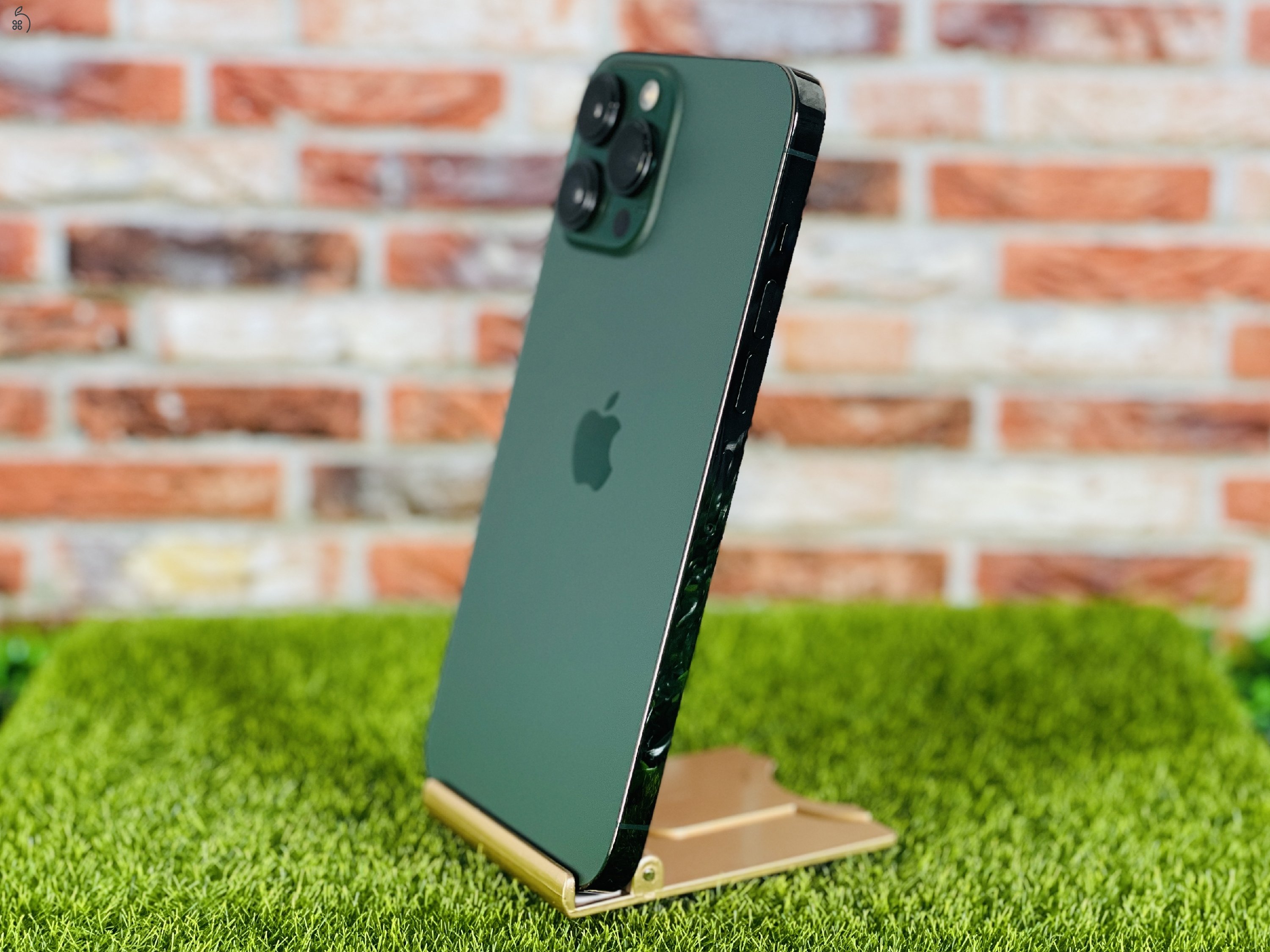 Eladó iPhone 13 Pro Max 128 GB Alpine Green 100% aksi szép állapotú - 12 HÓ GARANCIA - 1413