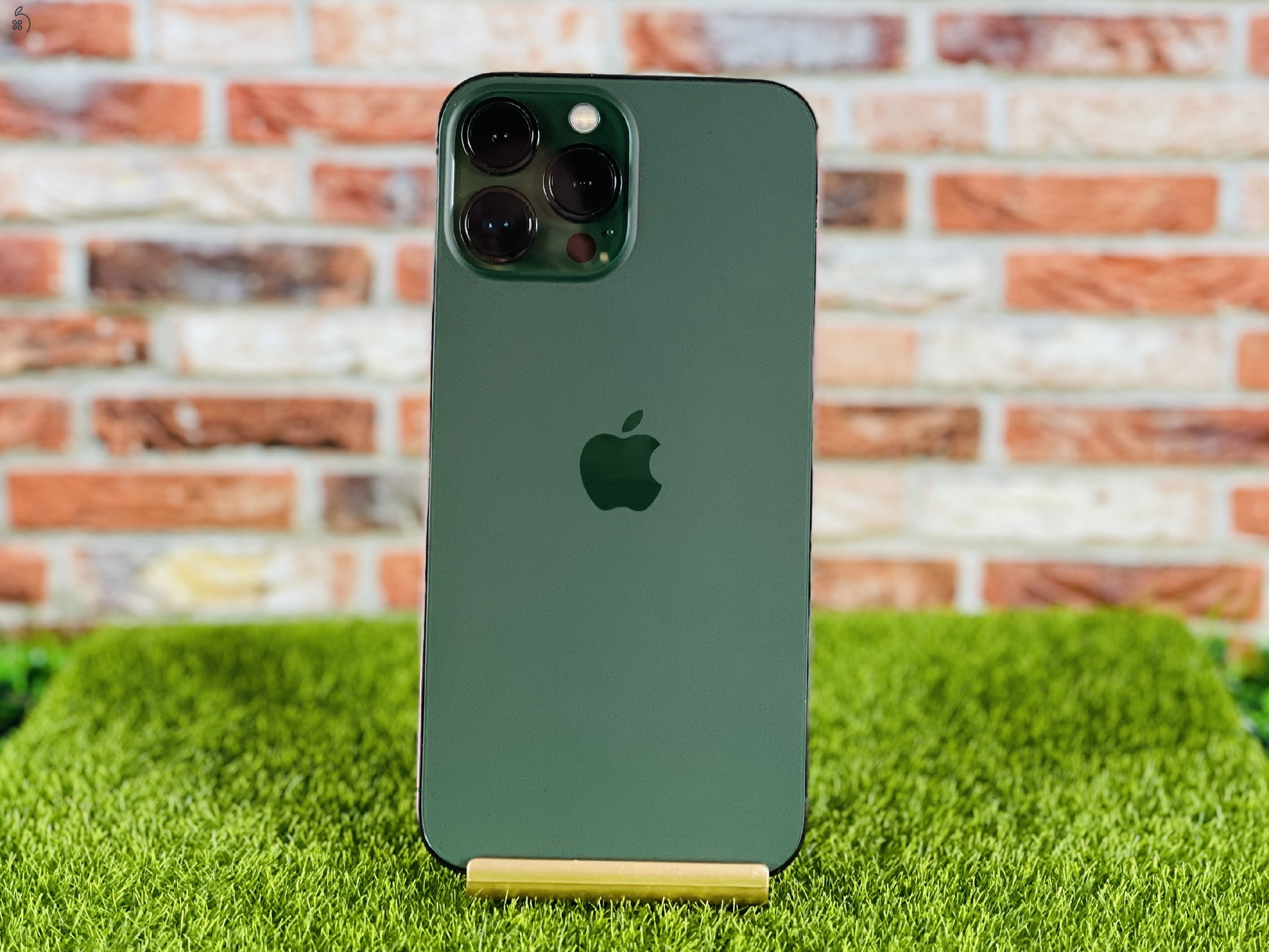 Eladó iPhone 13 Pro Max 128 GB Alpine Green 100% aksi szép állapotú - 12 HÓ GARANCIA - 1413