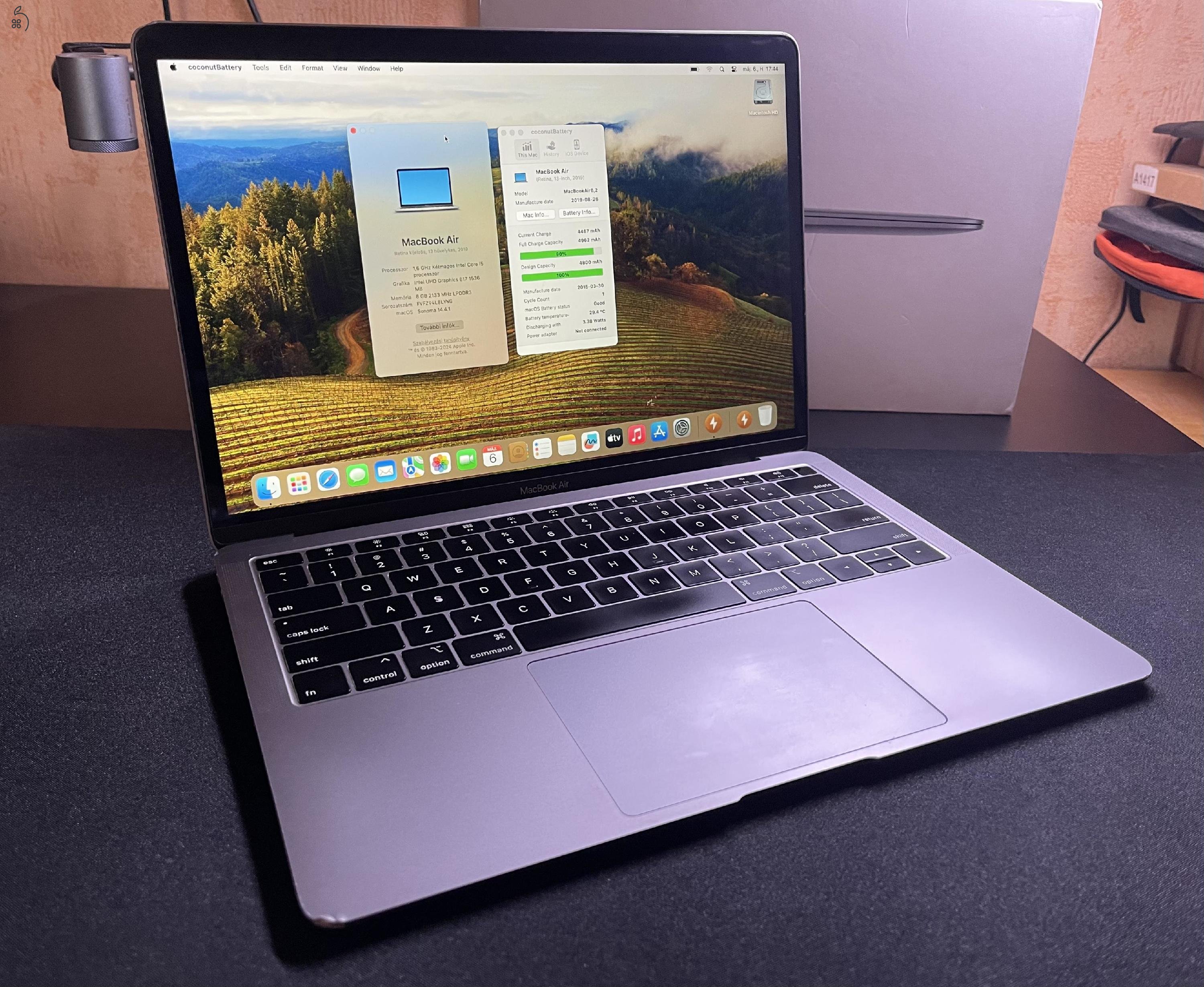 Eladó MacBook Air 2019 13