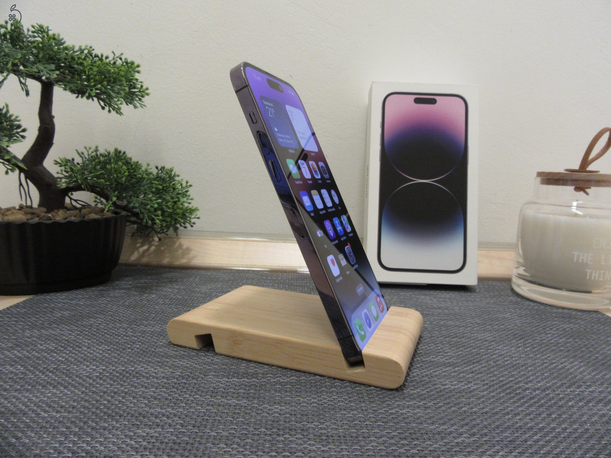 Apple iPhone 14 Pro Max - Purple - Használt, karcmentes