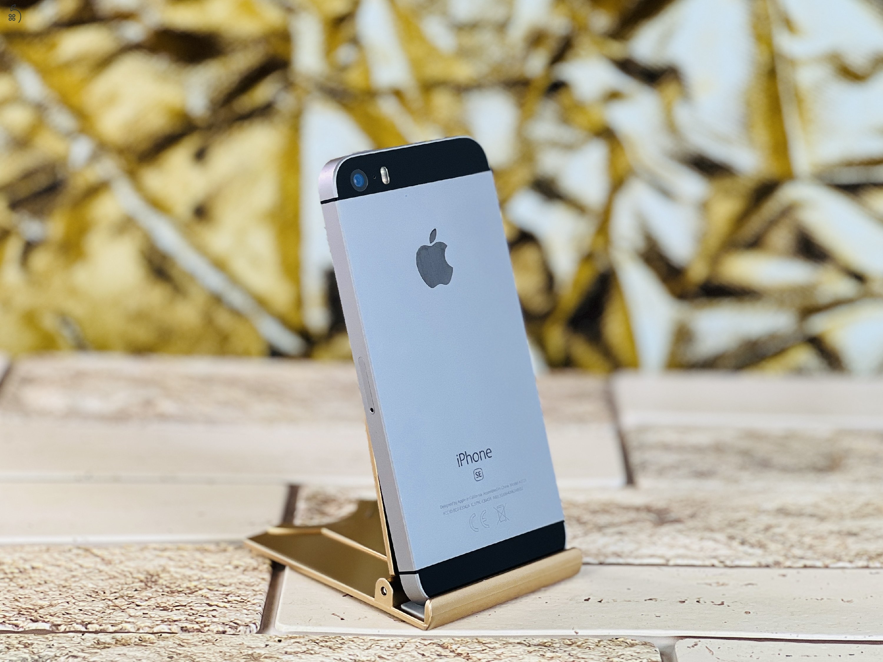 Eladó iPhone SE (2016) 16 GB Space Gray szép állapotú - 12 HÓ GARANCIA - L5247