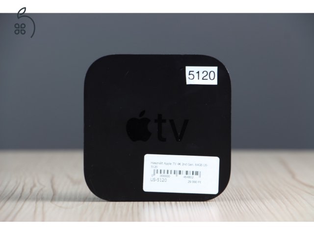 Használt Apple TV 4K 2nd Gen. 64GB US-5120