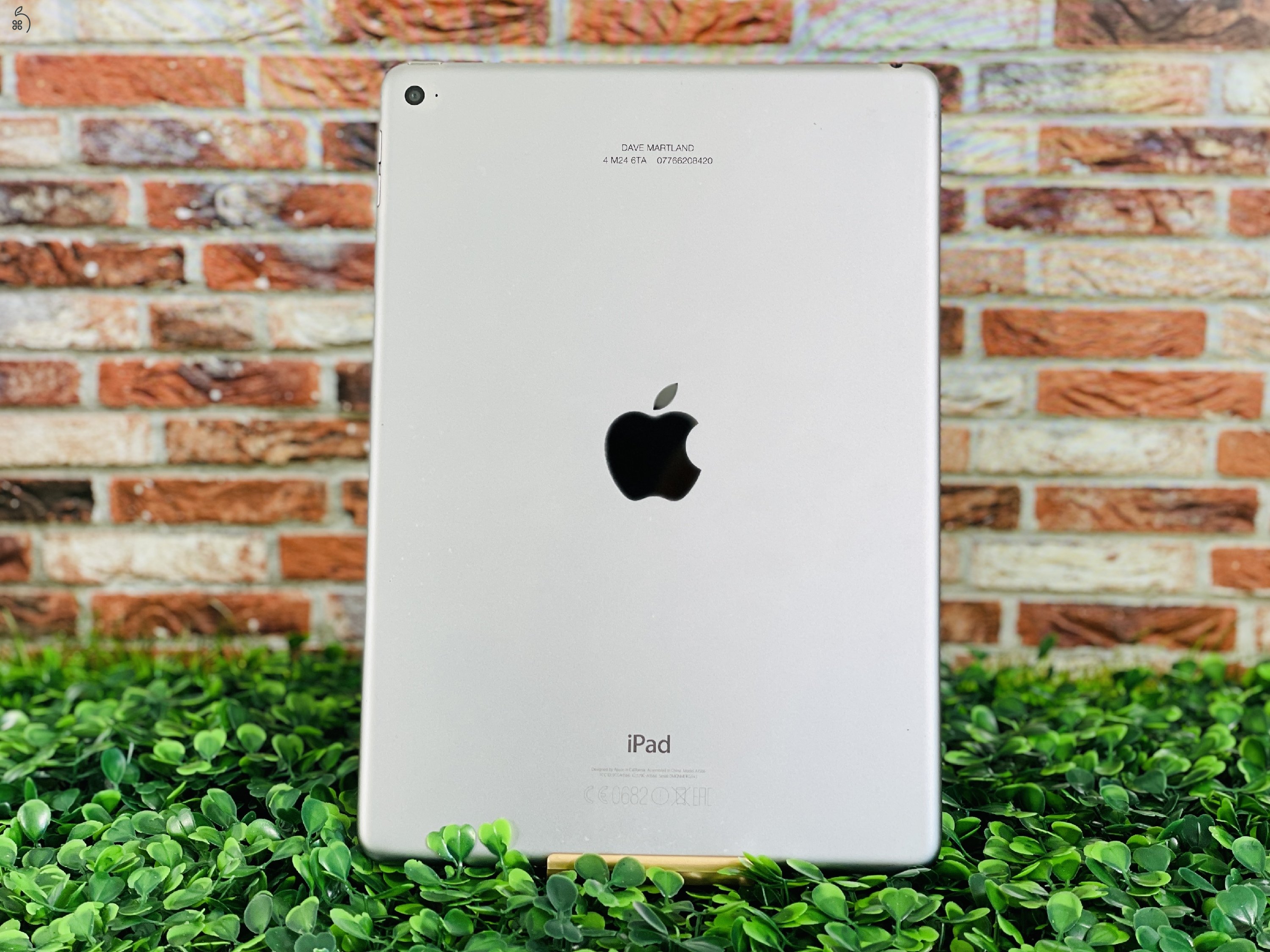 Eladó iPad Air 2th gen 9.7 Wifi  A1566 16 GB Space Gray szép állapotú - 12 HÓ GARANCIA - 7247