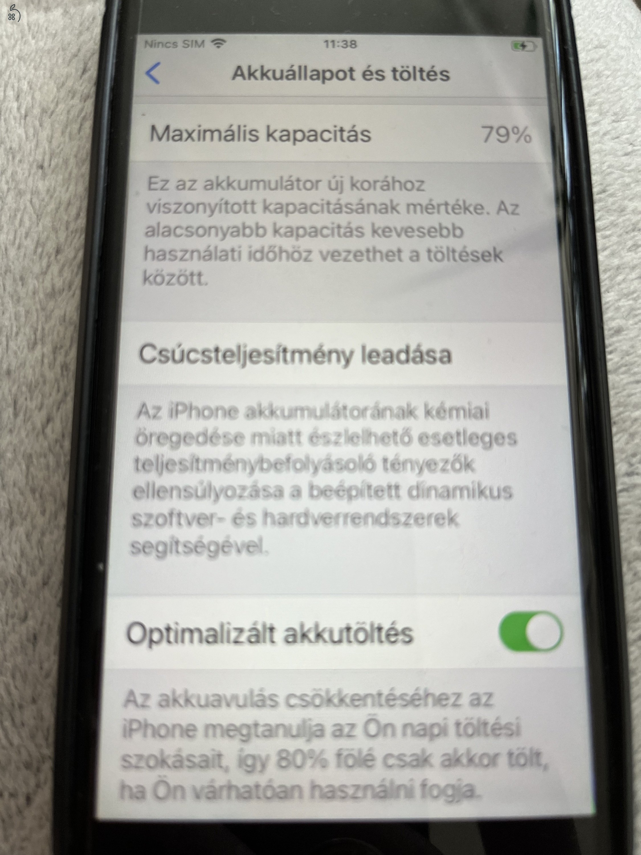 Iphone SE 2 (2020) fekete, független, 64GB