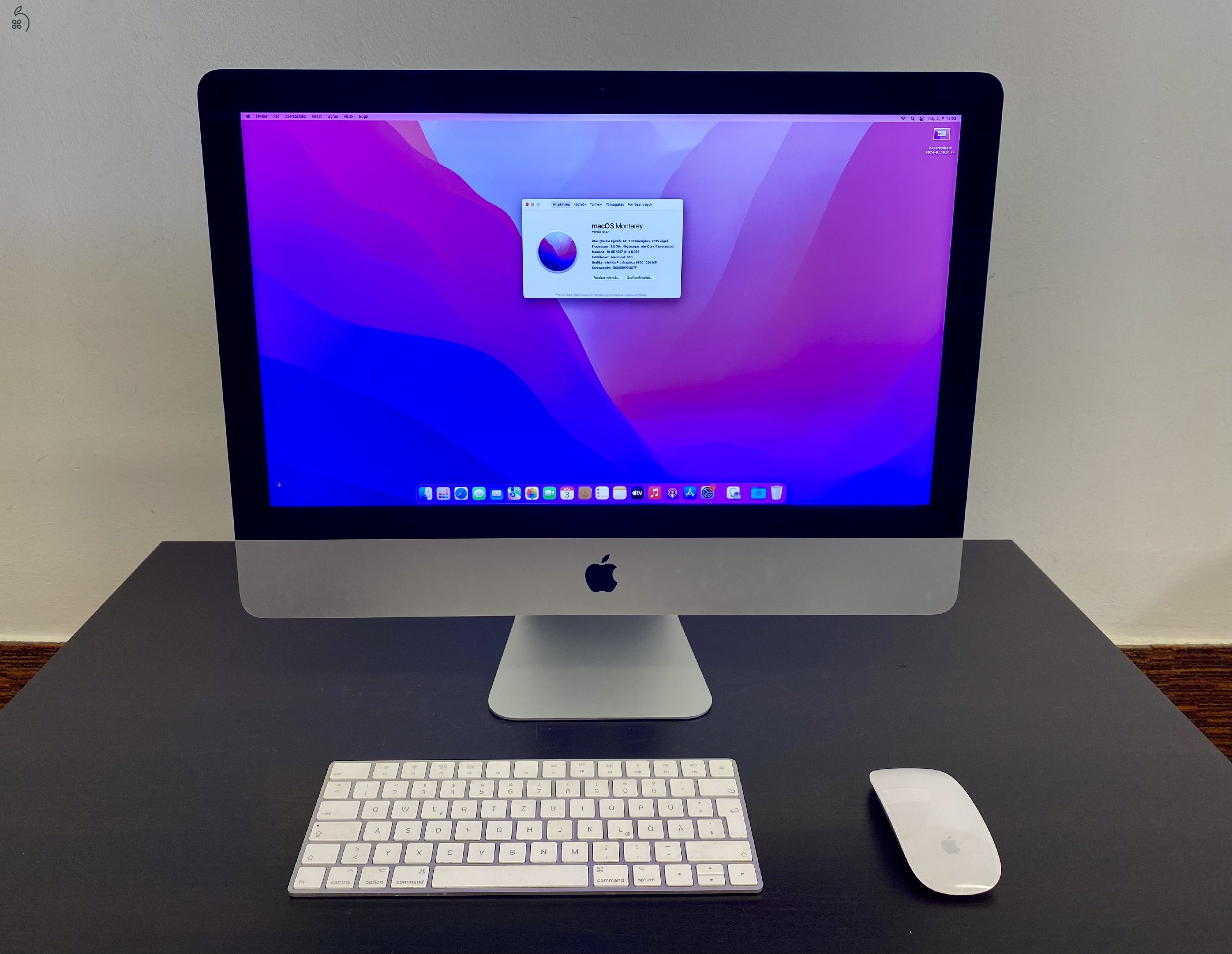 Apple iMac 2015 21.5 4K i7 16GB RAM 500GB SSD 2TB HDD CTO 