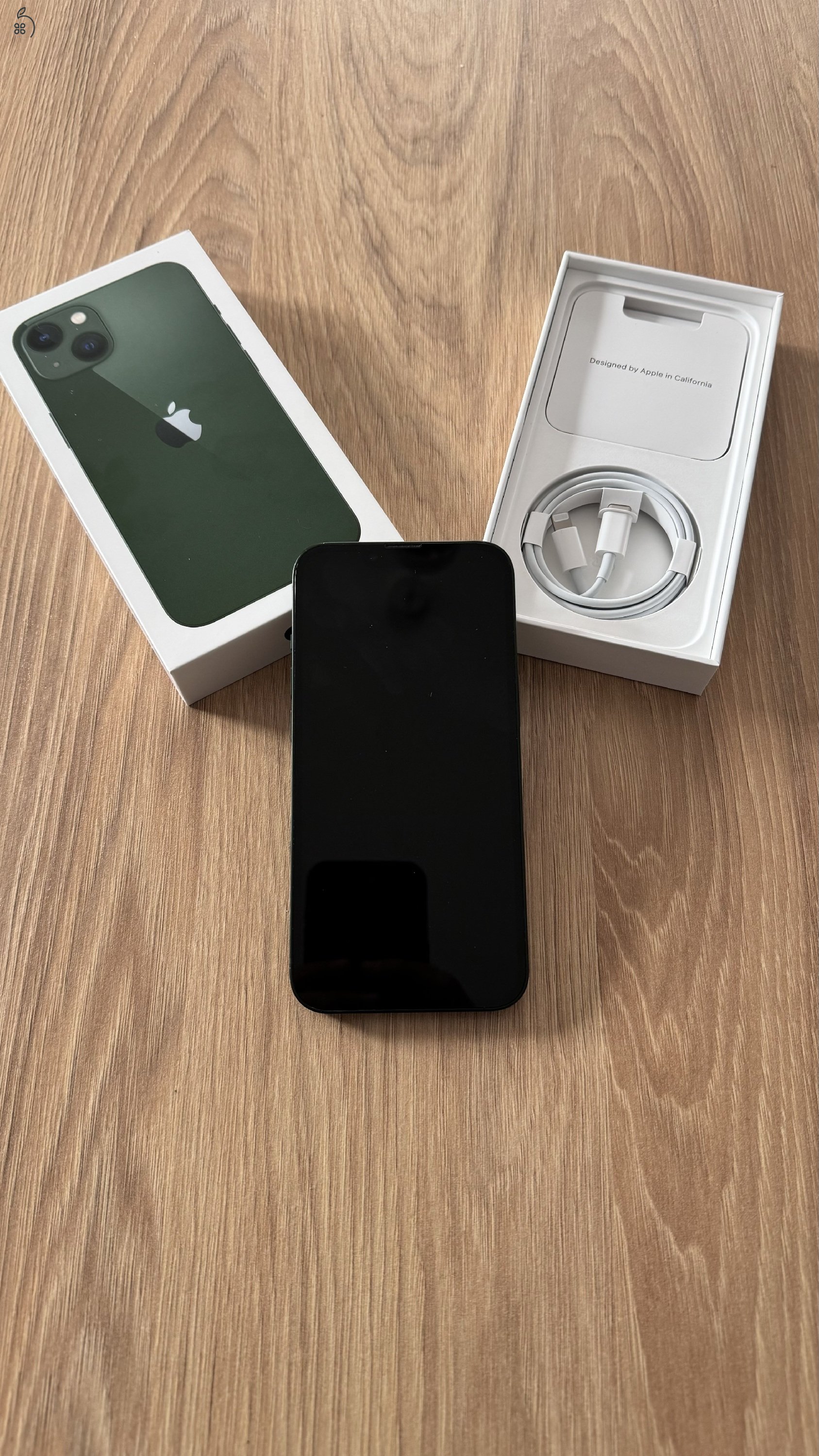 Apple iPhone 13 128 Gb Zöld, Kártyafüggetlen, 89% akkumulátor