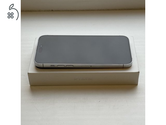 GYÖNYÖRŰ iPhone 14 Pro Max 128GB Silver - Kártyfüggetlen, 1 ÉV GARANCIA, 93% Akkumulátor 
