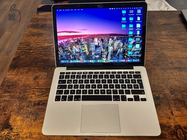 Újszerű CTO Apple Macbook Pro Retina 13 512GB Magyar Bill., első tulaj