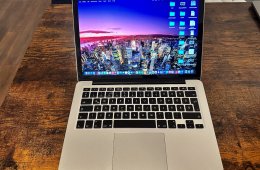 Újszerű CTO Apple Macbook Pro Retina 13 512GB Magyar Bill., első tulaj
