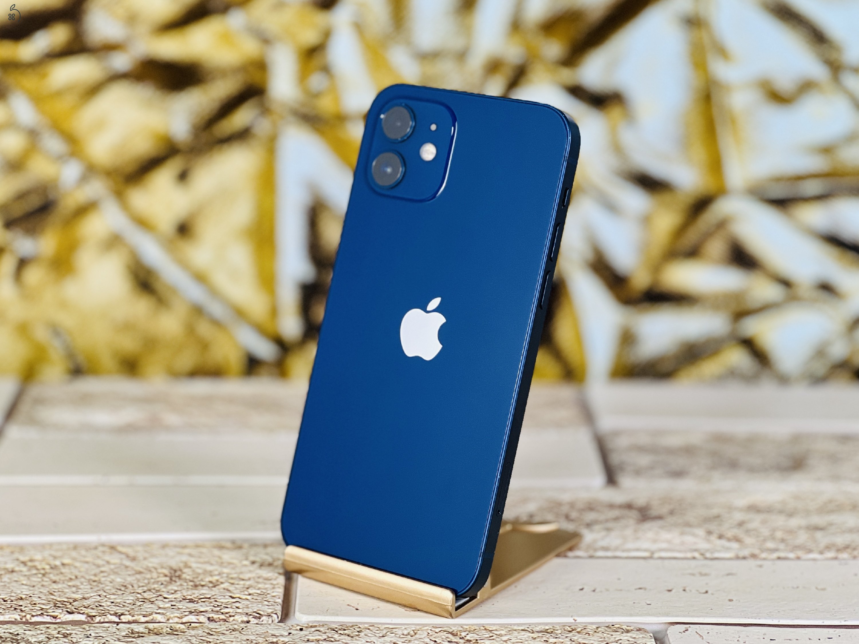 Eladó iPhone 12 128 GB Blue szép állapotú - 12 HÓ GARANCIA - A021