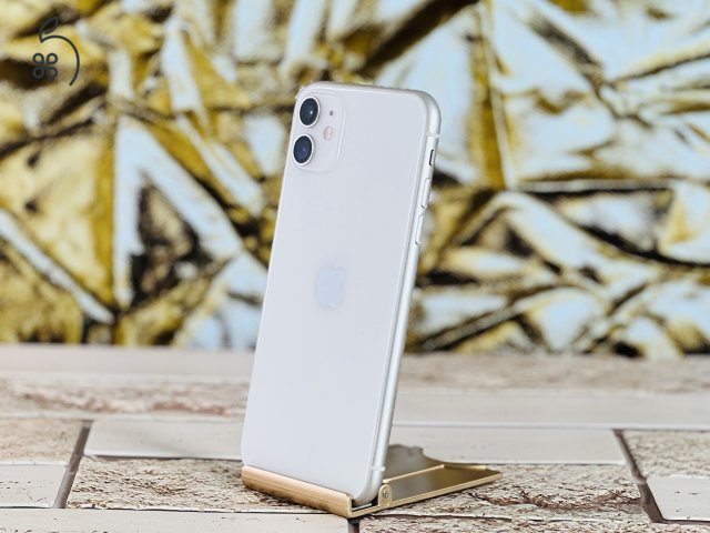 Eladó iPhone 11 64 GB White szép állapotú - 12 HÓ GARANCIA - A026
