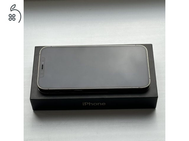 HIBÁTLAN iPhone 12 Pro 256GB Gold - 1 ÉV GARANCIA, Kártyfüggetlen, 87% Akkumulátor