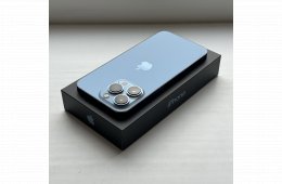 HIBÁTLAN iPhone 13 Pro 256GB Sierra Blue - 1 ÉV GARANCIA, Kártyafüggetlen, 90% Akkumulátor