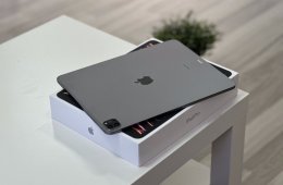 Hibátlan iPad Pro 6th 2022 12,9″ Space Gray 128GB 1 Év Garanciával Számlával