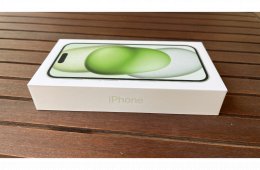 iPhone 15 128 GB - Zöld - Bontatlan