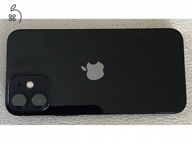 Újszerű iPhone 12 mini 128GB fekete független