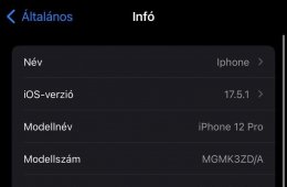 Eladó iPhone 12 Pro