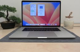 Apple Retina Macbook Pro 15 - 2017 - Használt, karcmentes
