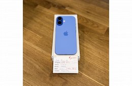 150. Apple iPhone 16 - 128GB - Ultramarine - újszerű - akku 98%