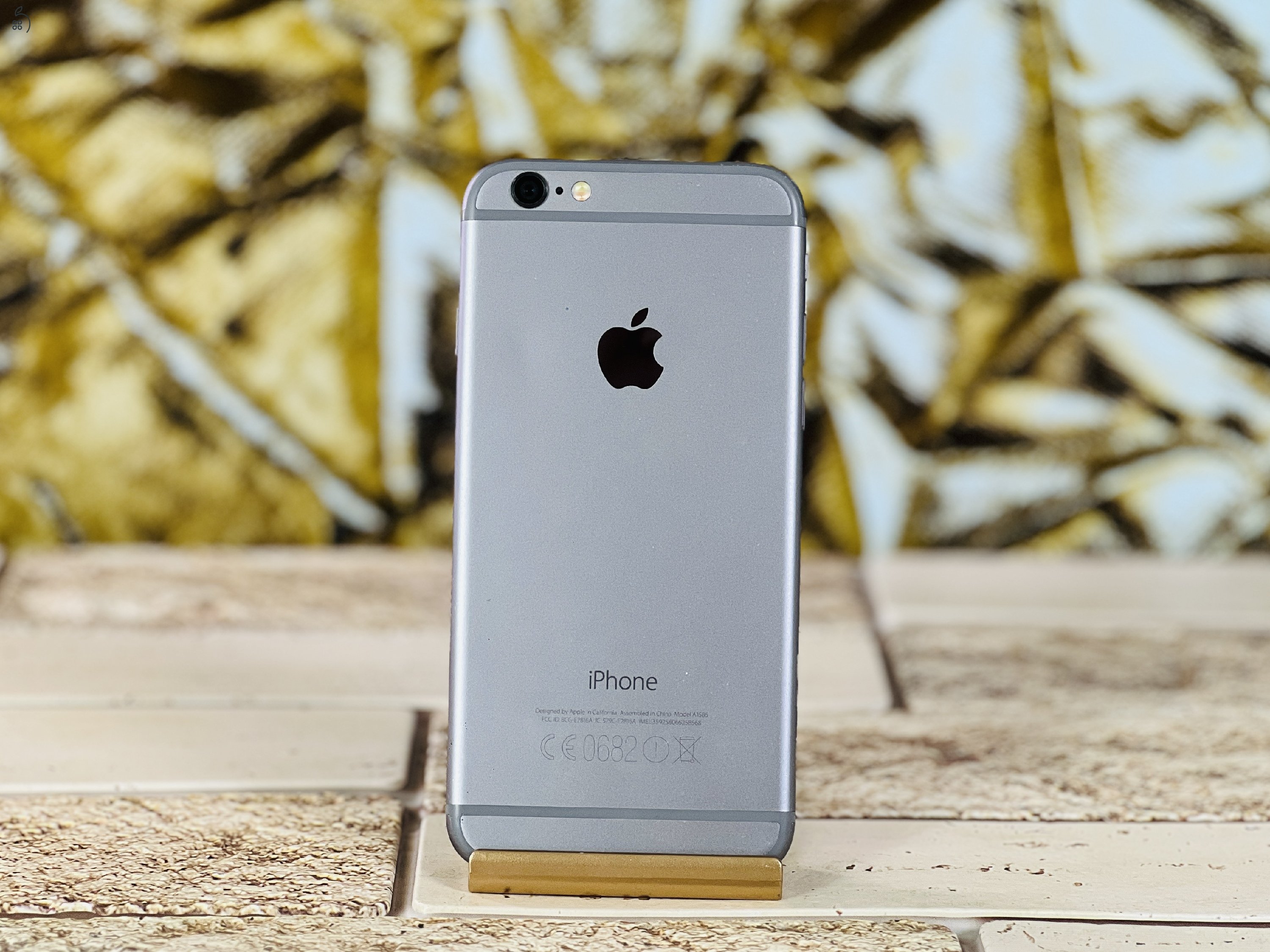 Eladó iPhone 6 16 GB Space Gray 100% aksi szép állapotú - 12 HÓ GARANCIA - R2676