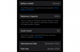 iPhone 15 Pro 128GB Fekete titán (100%, független, hibátlan, 3 év garancia) + 2 db tok
