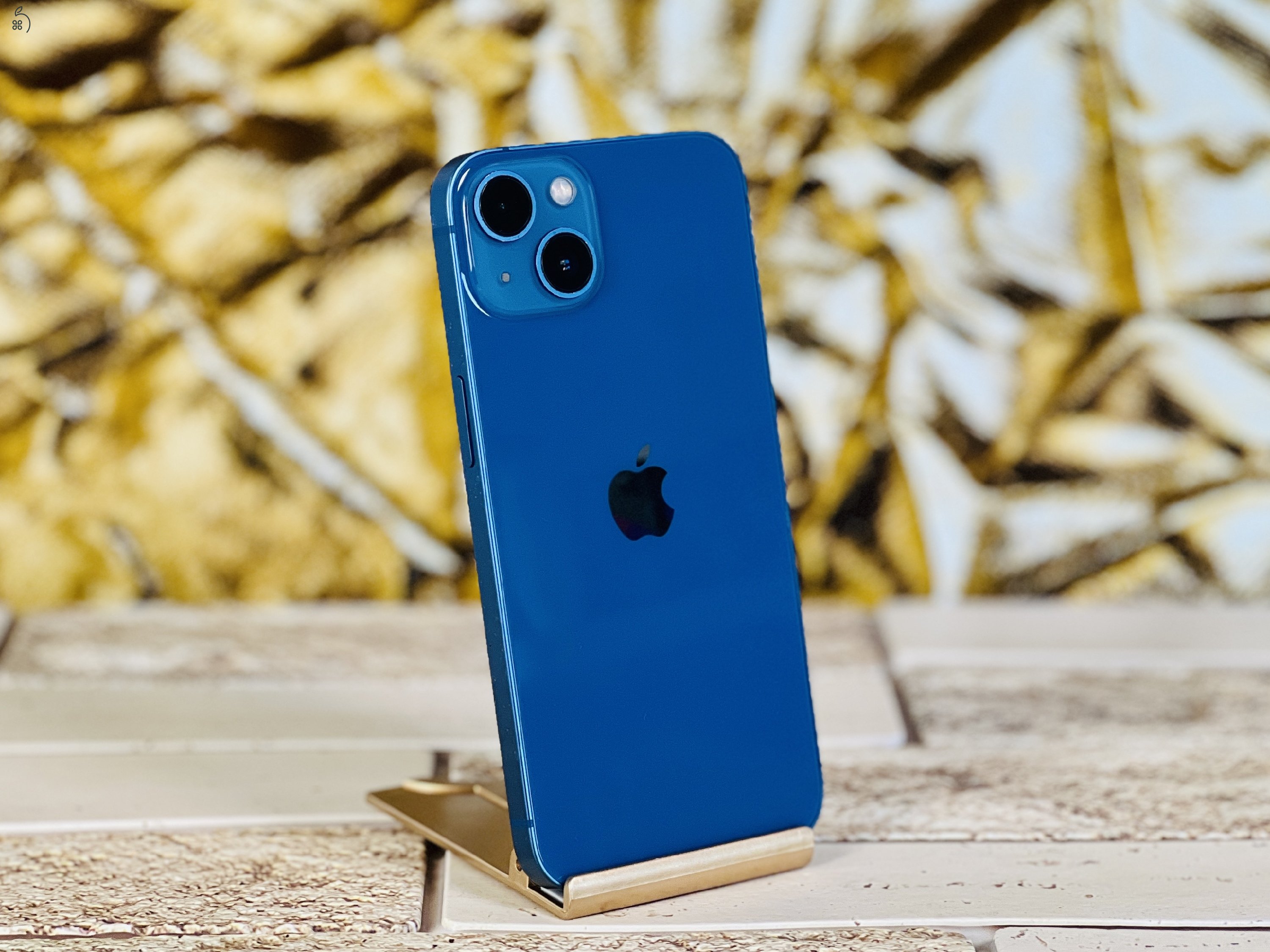 Eladó iPhone 13 128 GB Blue szép állapotú - 12 HÓ GARANCIA - S1608
