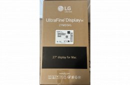 LG 27MD5KLP-B új állapotú 5K monitor, pixelhibamentes, gyári garancia 2026.10.17-ig!!!