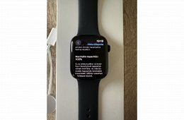 Apple watch Series 8 45mm GPS alumínium tokkal, éjfekete színben eladó!