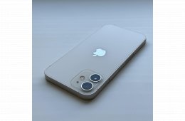 iPhone 12 mini 128GB White - Kártyfüggetlen, 1 ÉV GARANCIA, 87% Akkumulátor