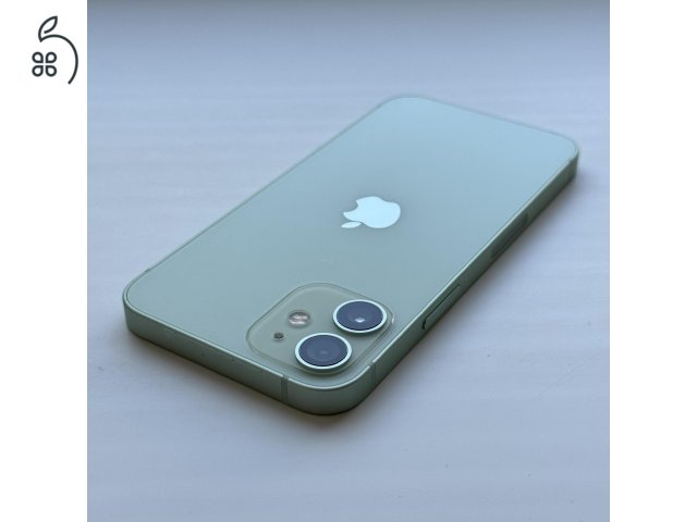 HIBÁTLAN iPhone 12 mini 128GB Green - 1 ÉV GARANCIA, Kártyafüggetlen, 88% Akkumulátor
