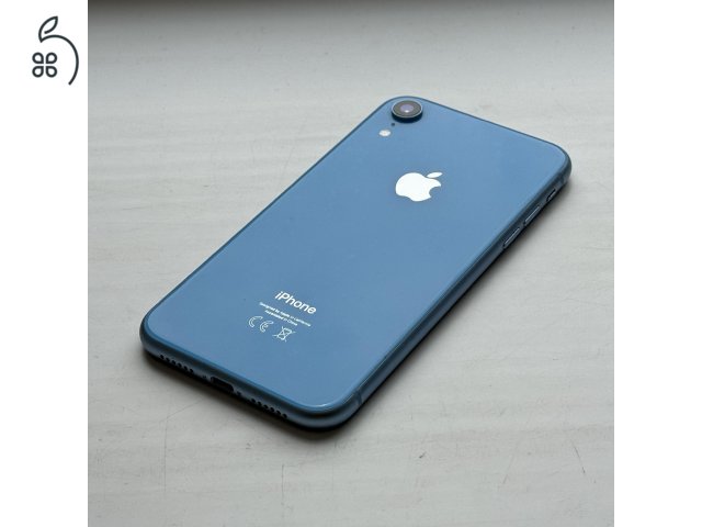 iPhone Xr 64GB Blue - Kártyfüggetlen, 1 ÉV GARANCIA