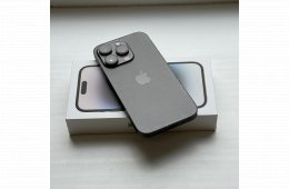 iPhone 14 Pro 256GB Space Black - Kártyfüggetlen, 1 ÉV GARANCIA, 88% Akkumulátor