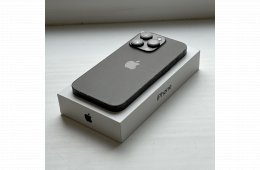 iPhone 14 Pro 256GB Space Black - Kártyfüggetlen, 1 ÉV GARANCIA, 88% Akkumulátor