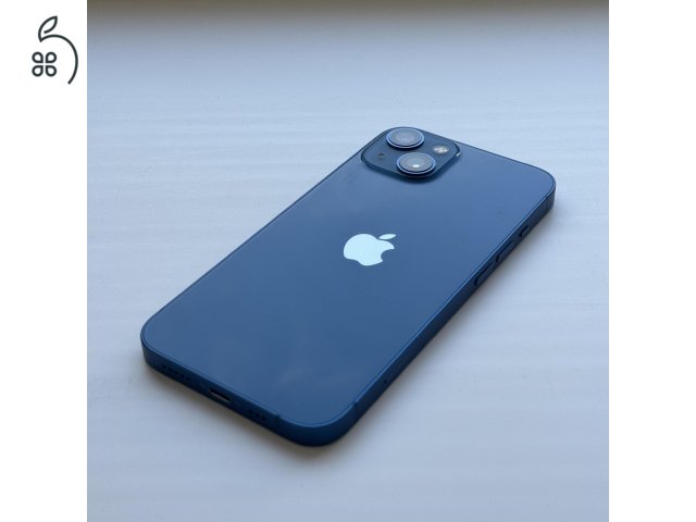 iPhone 13 128GB Blue - 1 ÉV GARANCIA, Kártyafüggetlen, 85% Akkumulátor