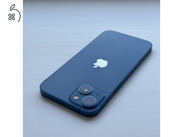 iPhone 13 128GB Blue - 1 ÉV GARANCIA, Kártyafüggetlen, 86% Akkumulátor