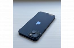 GYÖNYÖRŰ iPhone 13 128GB Midnight - Kártyfüggetlen, 1 ÉV GARANCIA, 96% Akkumulátor