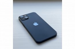 GYÖNYÖRŰ iPhone 13 128GB Midnight - Kártyfüggetlen, 1 ÉV GARANCIA, 96% Akkumulátor