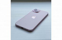 HIBÁTLAN iPhone 15 Plus 128GB Pink - 1 ÉV GARANCIA, Kártyafüggetlen, 100% Akkumulátor 
