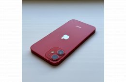 iPhone 12 mini 128GB Red - Kártyfüggetlen, 1 ÉV GARANCIA, 80% Akkumulátor