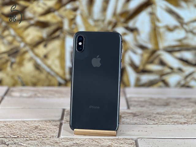 Eladó iPhone XS 64 GB Space Gray 100% aksi szép állapotú - 12 HÓ GARANCIA - S1622