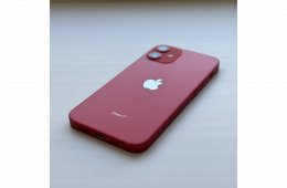 KARCMENTES iPhone 12 mini 64GB Red - Kártyfüggetlen, 1 ÉV GARANCIA, 86% Akkumulátor