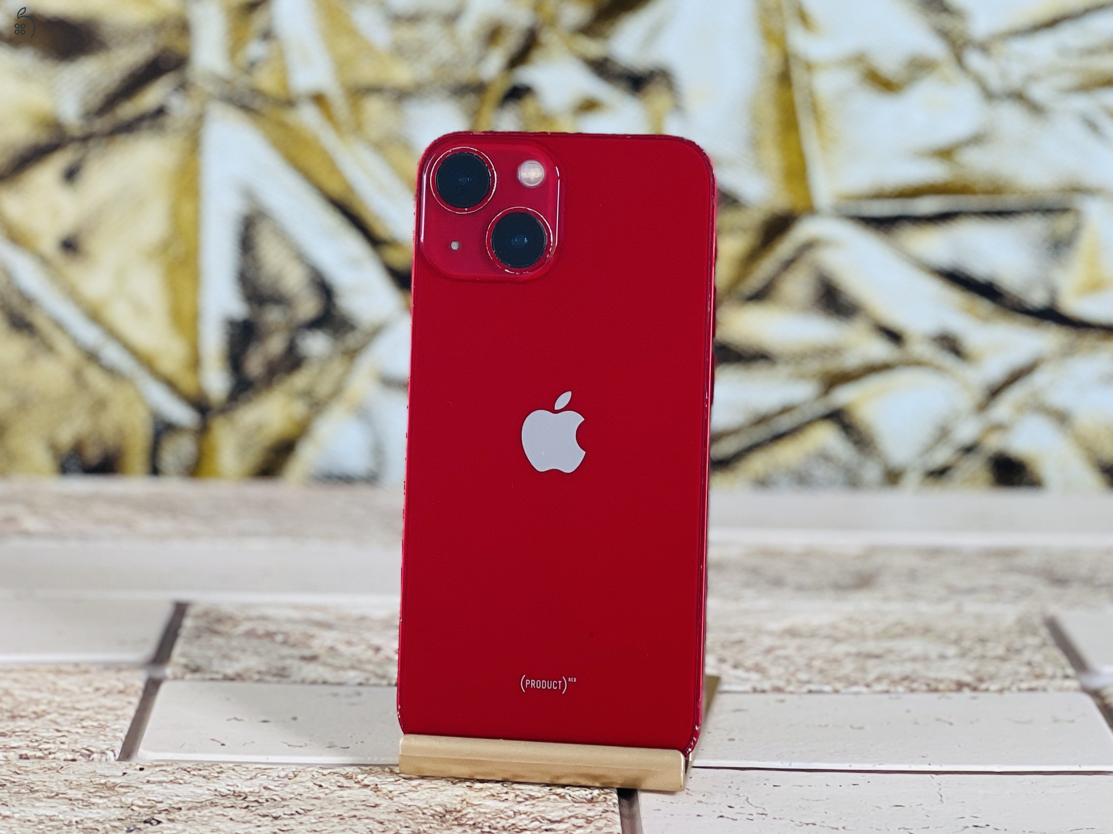 Eladó iPhone 13 Mini 128 GB PRODUCT RED szép állapotú - 12 HÓ GARANCIA - S1662