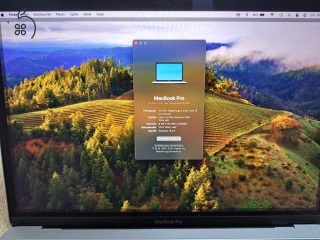 MacBook Pro 13-inch, 2019, Two Thunderbolt 3 ports