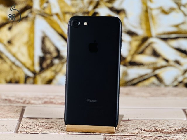 Eladó iPhone 7 128 GB Black 100% aksi szép állapotú - 12 HÓ GARANCIA - A037