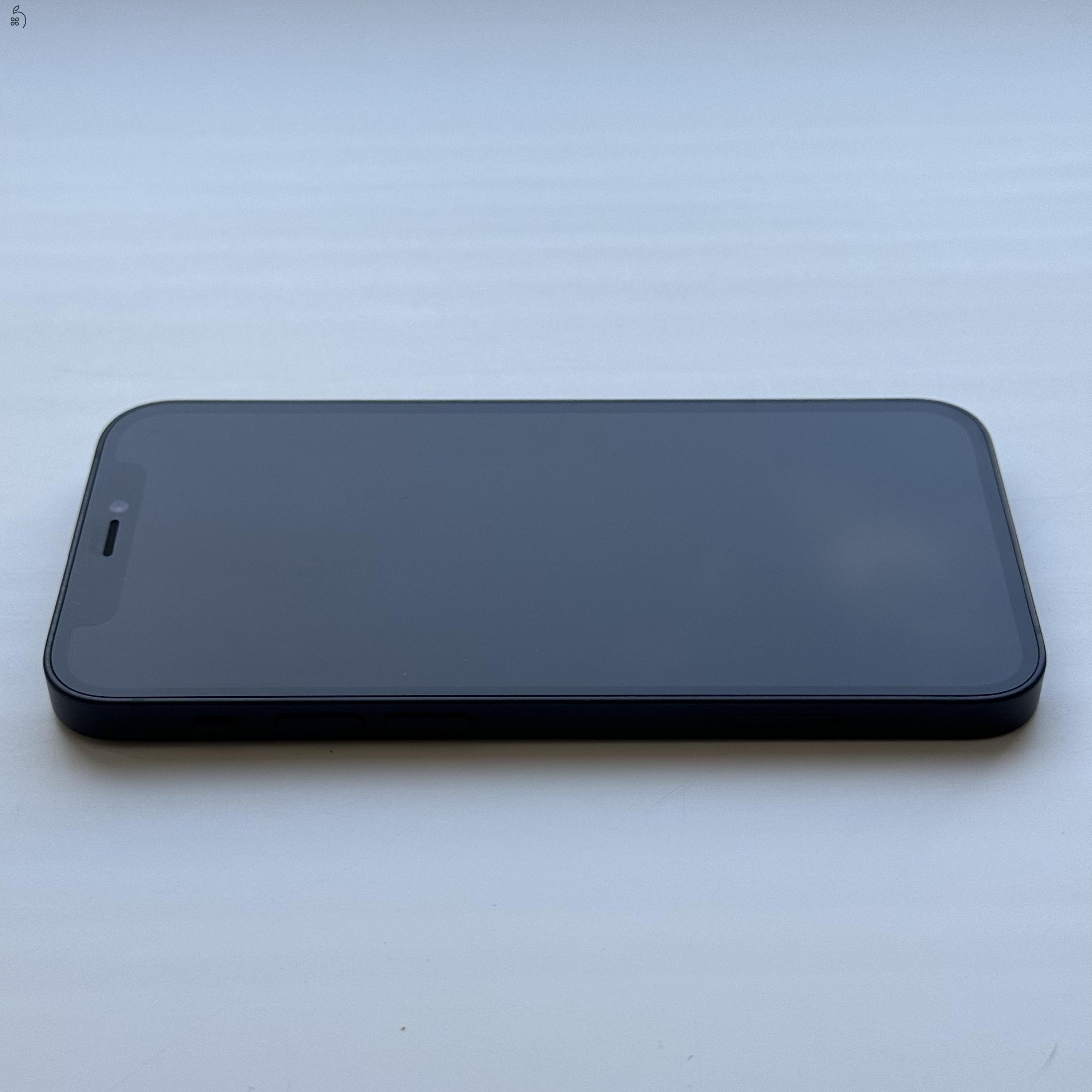 GYÖNYÖRŰ iPhone 12 mini 128GB Black - Kártyfüggetlen, 1 ÉV GARANCIA, 82% Akkumulátor