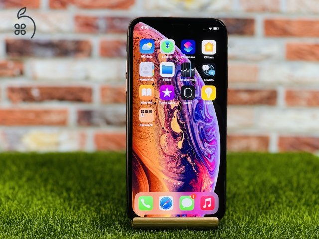 Eladó iPhone XS 64 GB Gold 100% aksi szép állapotú - 12 HÓ GARANCIA - 1623