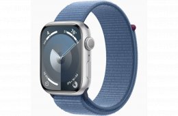 MacSzerez.com - Apple Watch S9 / 45mm / GPS / Ezüst / Bontatlan, új! / Apple Garancia!