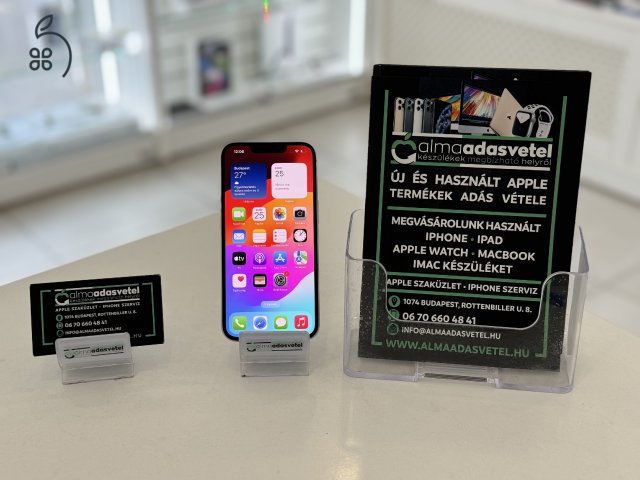 iPhone 13 128GB Független Hibátlan/1 hónap gar./Akku 88%/p3462