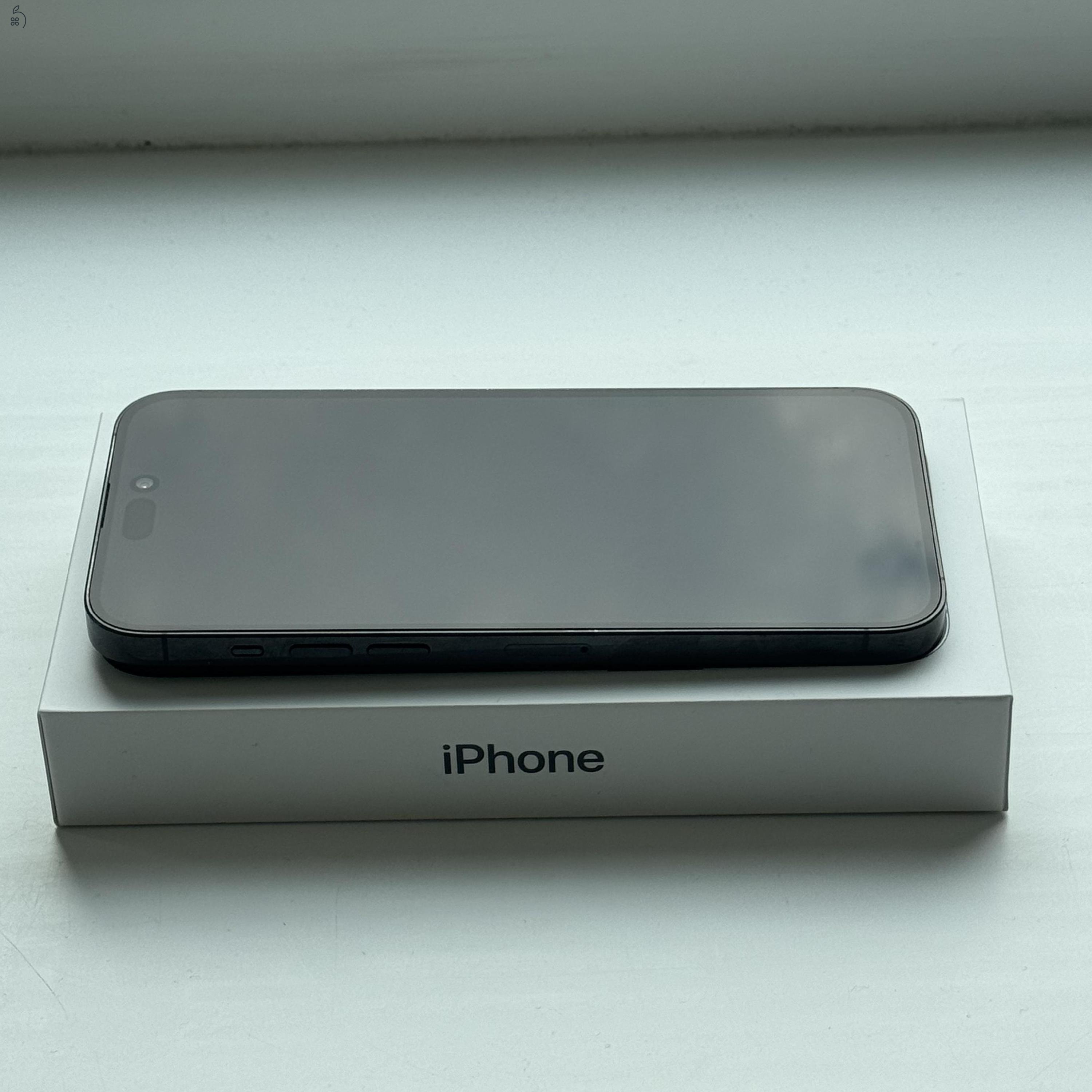 GYÖNYÖRŰ iPhone 14 Pro Max 256GB Space Black - 1 ÉV GARANCIA Kártyafüggetlen, 93% Akkumulátor