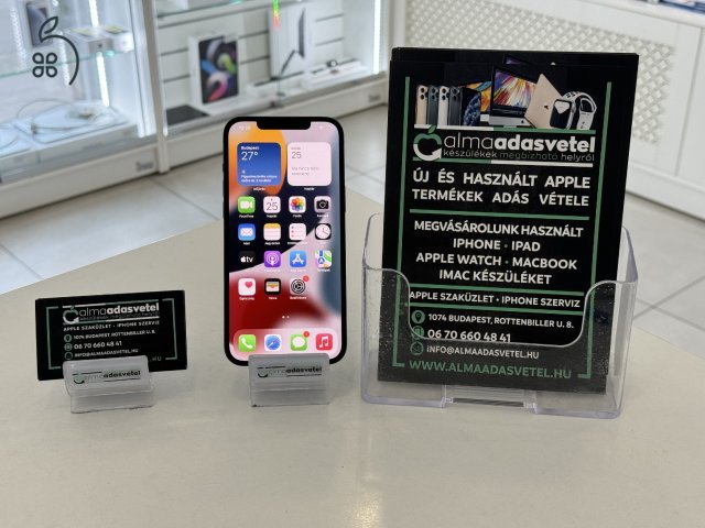 iPhone 12 Pro Max 128GB Kék Yettel/Karcmentes/1 hónap gar./p3463